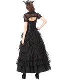 Dark In Love Tristitia Skirt - Black & Red