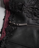 Punk Rave Valyria Cincher Corset - Black