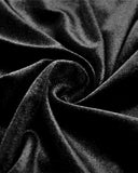 Dark In Love Dark Courtesan Gothic Lolita Velvet Skirt