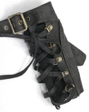 Devil Fashion Mens Dieselpunk Fingerless Gloves