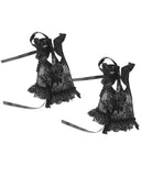 Dark In Love Eva Gothic Lace Fingerless Gloves
