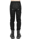 Devil Fashion Burning Asphalt Mens Dieselpunk Pants