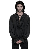 Punk Rave Avery Pirate Shirt - Black