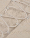 Dark In Love Wildwinde Steampunk Blouse Top - Vintage Off-White