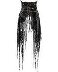 Devil Fashion Aconitia Dieselpunk Half-Skirt Cincher Corset