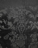 Punk Rave Alcazar Mens Waistcoat Vest - Black Damask