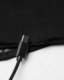Punk Rave Daily Life PU Coated Utilitarian Cyberpunk Heated Waist Cincher