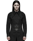 Punk Rave Archelus Mens Steampunk Cummerbund Belt