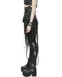 Devil Fashion Aconitia Dieselpunk Half-Skirt Cincher Corset