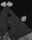 Devil Fashion Coleridge Mens Gothic Regency Tailcoat - Black Velvet