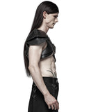 Punk Rave Mens Steampunk Gladiator Shoulder Armour Harness