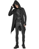 Devil Fashion Techtronic Circuitry Lapse Mens Hooded Cloak Cardigan