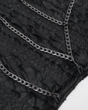 Devil Fashion Dead Channels Mens Chained Apocalyptic Punk Tank Top