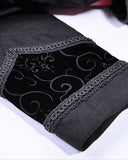 Punk Rave Salazar Mens Cloak - Blue & Black