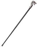 Penny Dreadful Gothic Steampunk Dragon Swaggering Cane - Clear Glass Orb