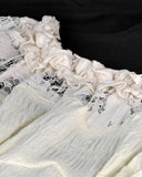 Dark In Love Wildwinde Steampunk Dress - Vintage Off-White/Cream