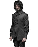 Punk Rave Regency Jabot Cravat - Black