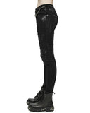 Devil Fashion Damage Control Womens Dieselpunk Skinny Jeans