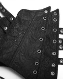 Punk Rave Valkyrie Cincher Corset - Black