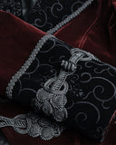 Punk Rave Balthazar Mens Tailcoat - Red