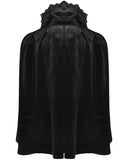 Dark In Love Adelina Gothic Velvet Cloak Cape