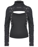 Dark In Love Apocalyptic Punk Strap Top