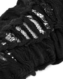 Dark In Love Cobweb Knit Armwarmer Gloves