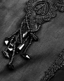 Dark In Love Carnarosa Beaded Tulle Gothic Wedding Dress