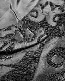 Devil Fashion Draeden Mens Steampunk Waistcoat Vest - Black Damask