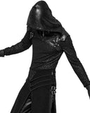 Punk Rave Storm Mens Hooded Harness Top