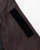 Devil Fashion Libertine's Remorse Womens Gothic Aristocrat Dovetail Coat - Red & Black