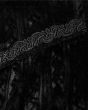 Dark In Love Dionyza Gothic Velvet Cincher Corset Dress