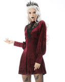 Dark In Love Alizarine Gothic Mini Dress