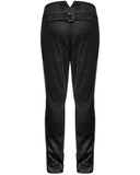Devil Fashion Alastor Mens Steampunk Pants - Black Brocade