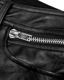 Punk Rave Toxico Mens Faux Leather Pants