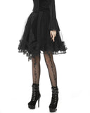 Dark In Love Dark Courtesan Gothic Lolita Velvet Skirt