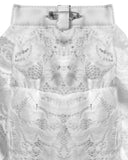 Punk Rave Regency Jabot Cravat - White