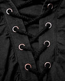 Punk Rave Avery Pirate Shirt - Black