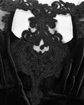 Dark In Love Elvetia Gothic Velvet & Lace Witch Dress
