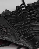 Punk Rave Valyria Cincher Corset - Black