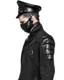 Punk Rave Commandant Mens Steampunk Military Cap