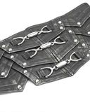 Devil Fashion Legion Mens Dieselpunk Cummerbund Belt