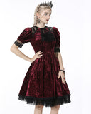 Dark In Love Scarlet Rapture Gothic Evening Dress