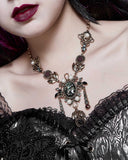 Eva Lady Steampunk Filigree Necklace