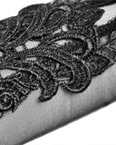 Dark In Love Long Gothic Palace Mesh Sleeve Gloves
