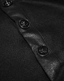 Devil Fashion Void Defiance Mens Shredded Dieselpunk Top