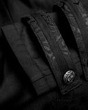 Punk Rave Halifax Mens Morning Jacket - Black