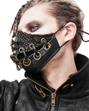 Devil Fashion Desertcore Mens Dieselpunk Mask - Black & Brown