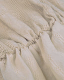 Dark In Love Wildwinde Steampunk Blouse Top - Vintage Off-White