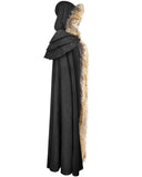 Punk Rave Winterfell Womens Cloak - Black